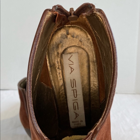 Via Spiga Regal Sienna Nappa Coconut Nubuk - Picture 11 of 16